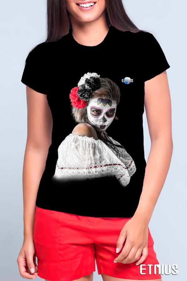 Etnius Camiseta Catrina Mujer Paris 01