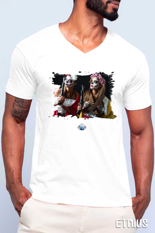 Camiseta Catrina Hombre Revolucion 02